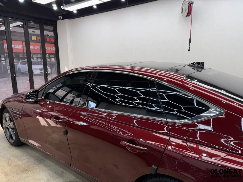 Genesis G80 Sport vinyl wrap - Genesis G80 Sport Vinyl Wrap Review — Cost & Results photo 3