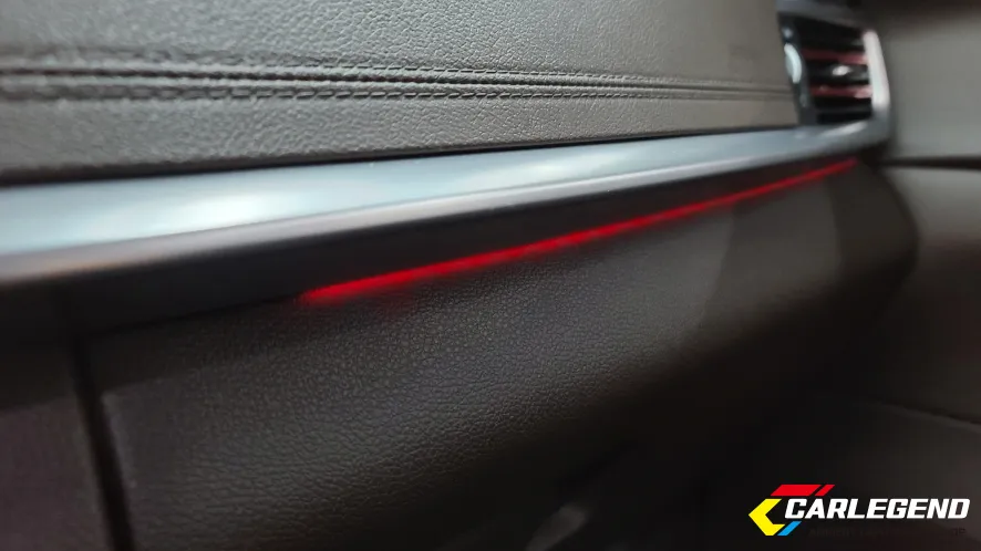 Kia K5 DL3 ambient lighting - Kia K5 Ambient Lighting Upgrade Review photo 5