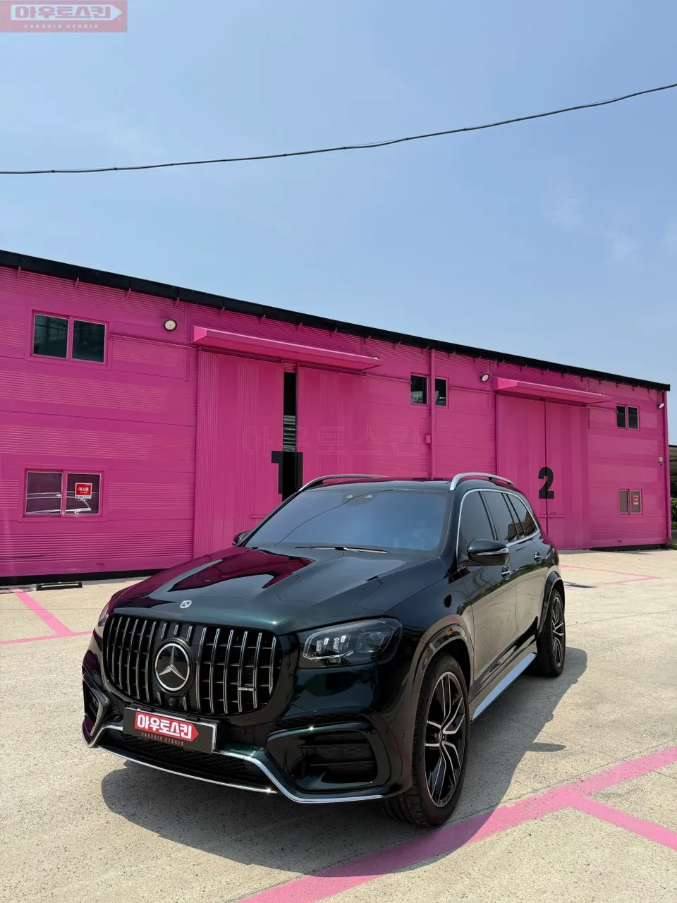 Mercedes-Benz GLS PPF施工事例|費用目安と仕上がり 施工写真 1-3