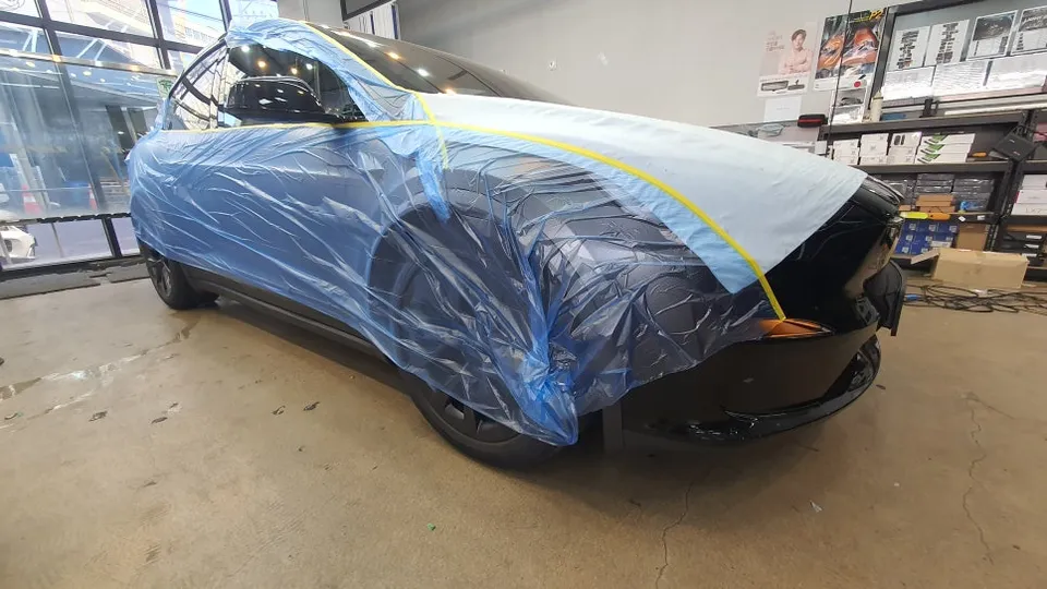 Tesla Model X new car package - Tesla Model X New Car Package Review: Tint, PPF & Ceramic Coating photo 5