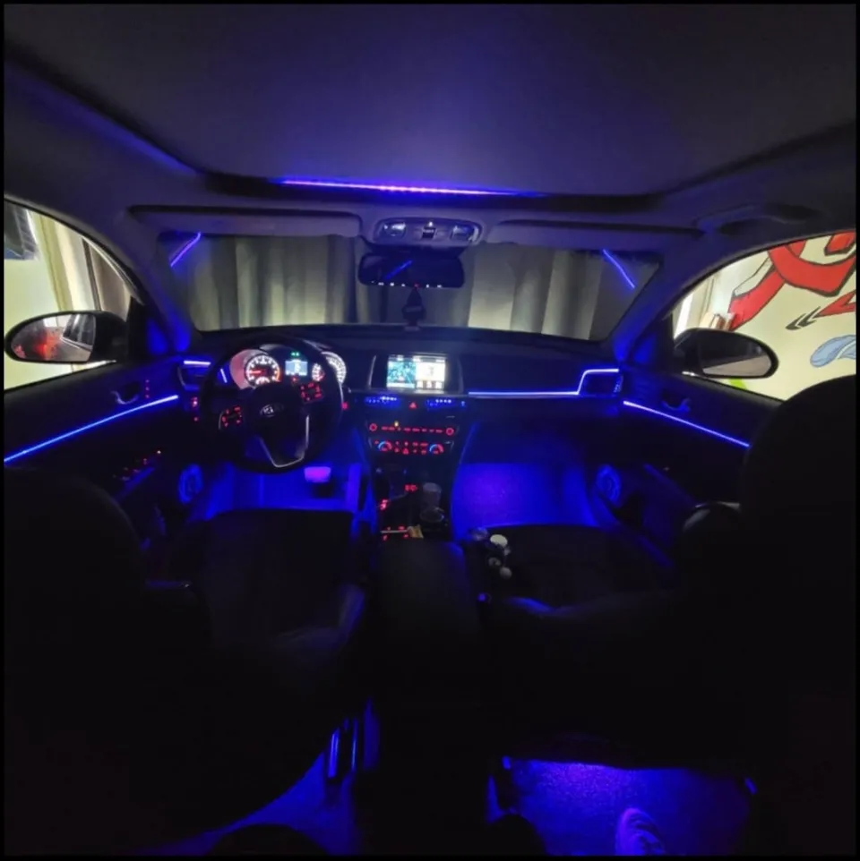Kia K5 Ambient Lighting Review — Studio-Quality Interior LED photo 2