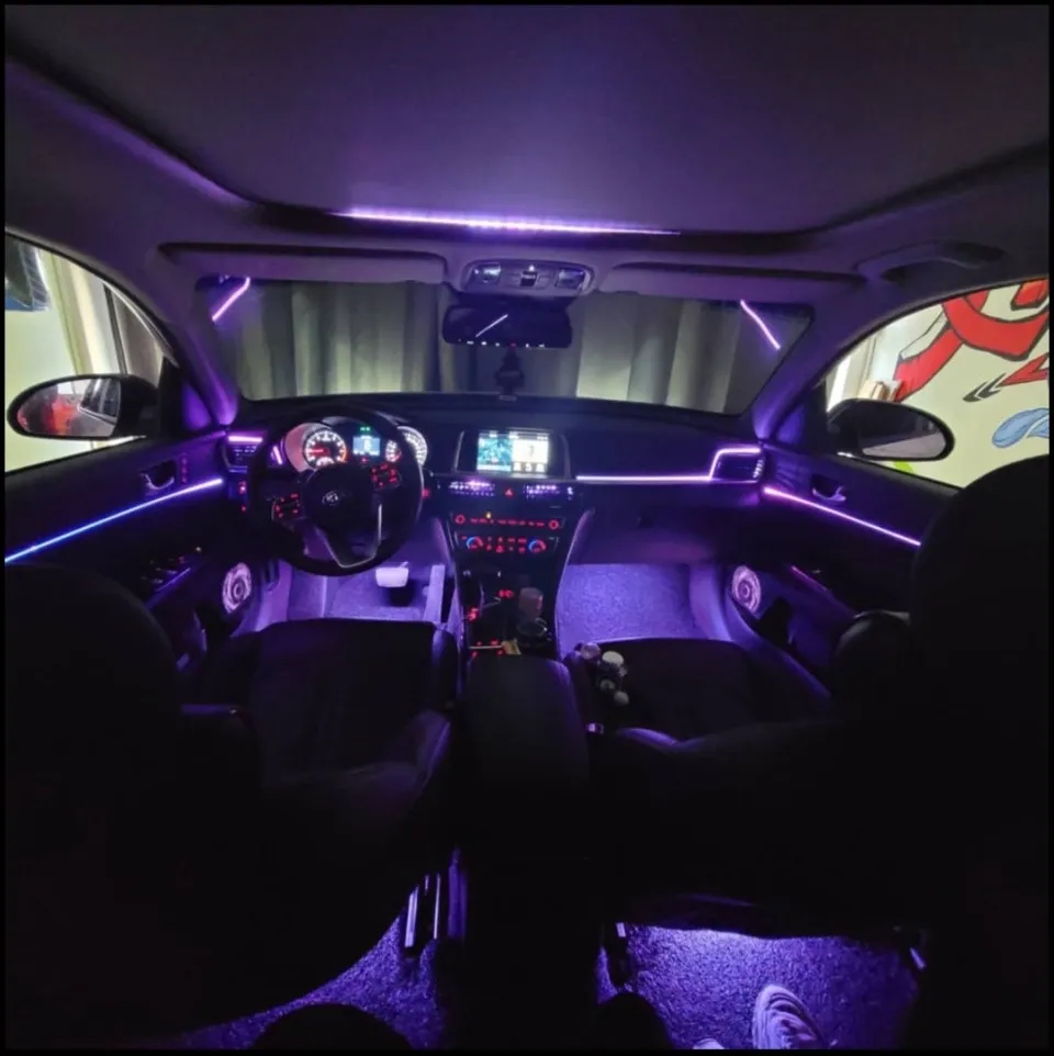 Kia K5 DL3 ambient lighting - Kia K5 Ambient Lighting Review — Studio-Quality Interior LED photo 3