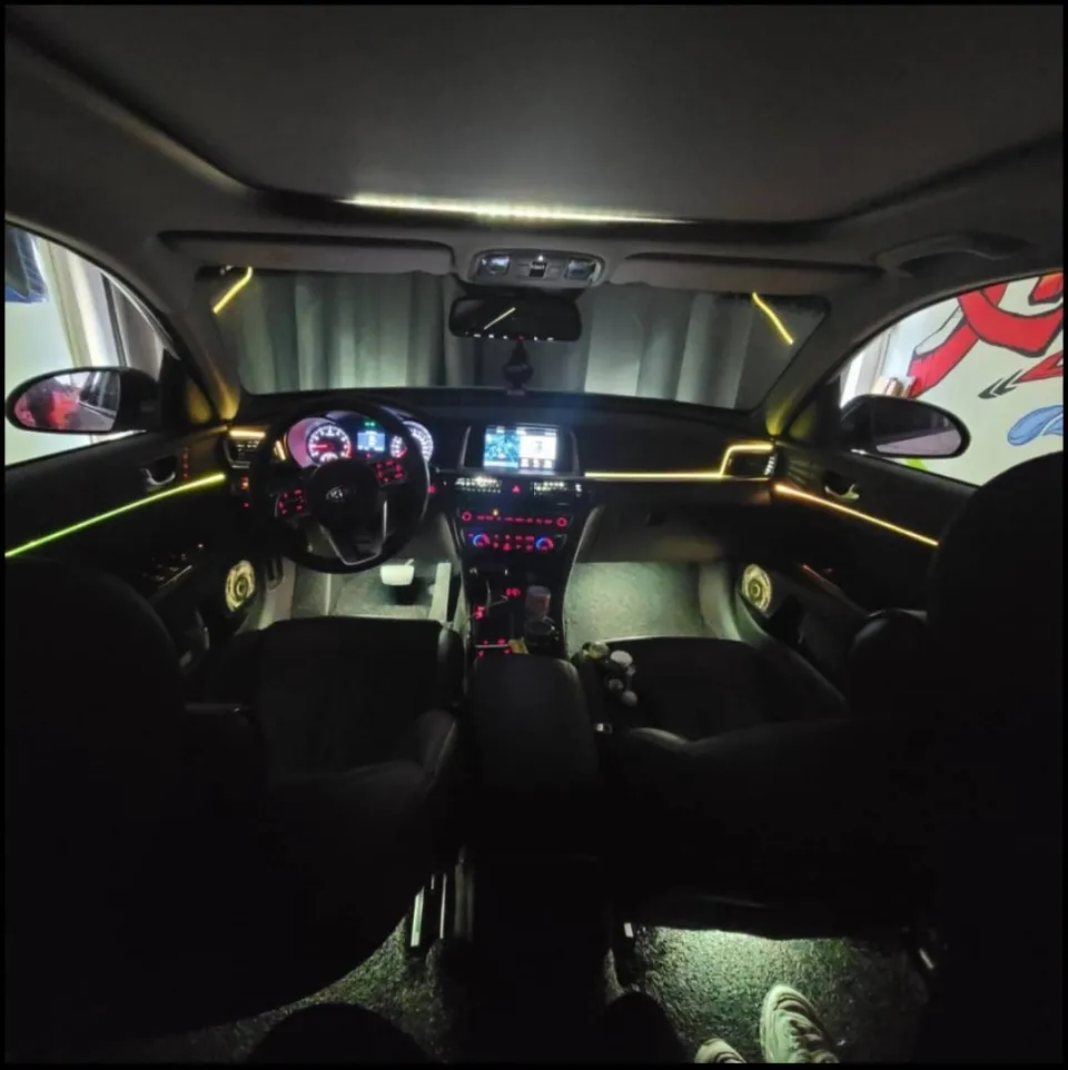Kia K5 DL3 ambient lighting - Kia K5 Ambient Lighting Review — Studio-Quality Interior LED photo 4