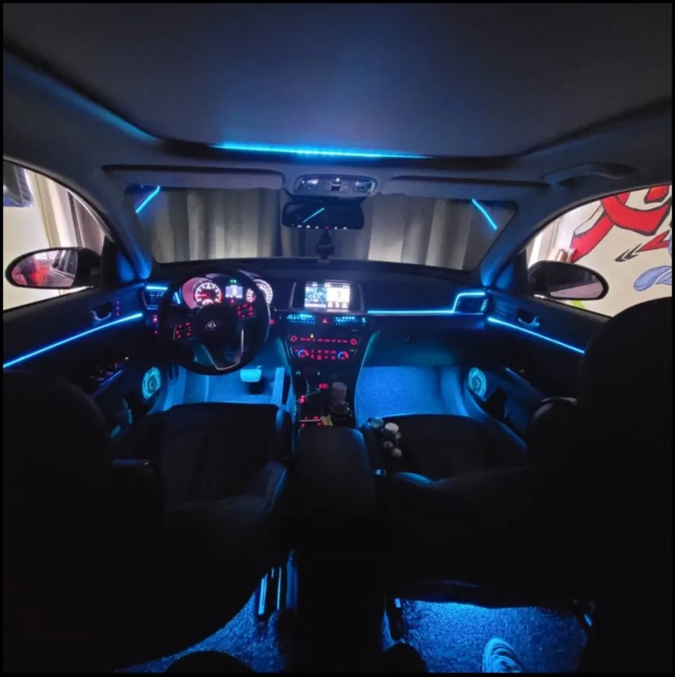 Kia K5 DL3 ambient lighting - Kia K5 Ambient Lighting Review — Studio-Quality Interior LED photo 5