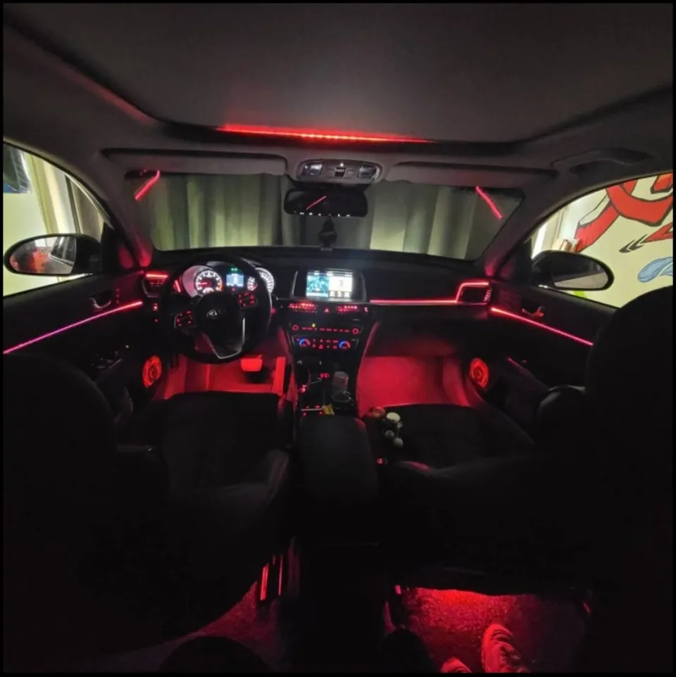 Kia K5 DL3 ambient lighting - Kia K5 Ambient Lighting Review — Studio-Quality Interior LED photo 6
