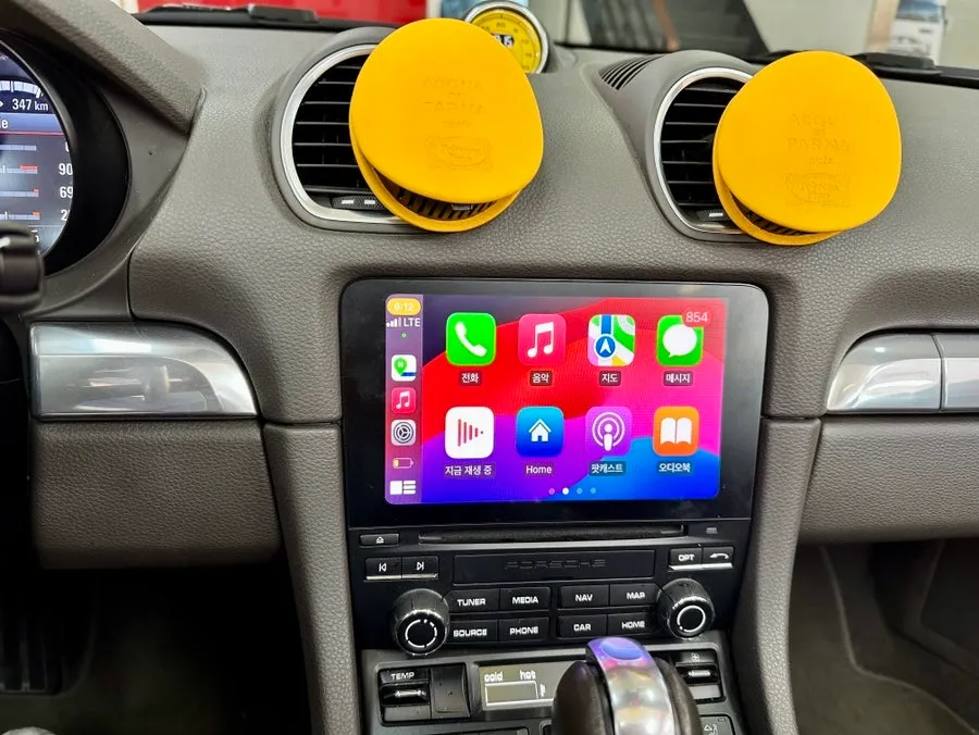 Porsche Boxster android head unit - Porsche Boxster Wireless CarPlay Install: Seamless Auto-Connect photo 4