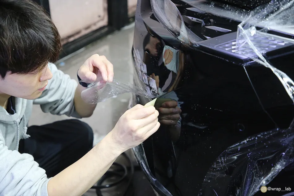 Kia K8のPPF施工事例|費用目安と仕上がり 施工写真 1-3