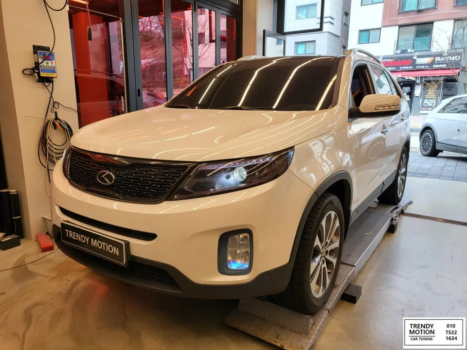 Kia Sorento R interior customization installation result