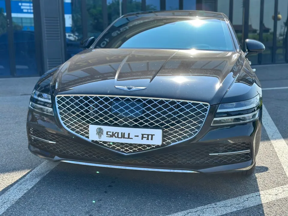 Genesis G80 PPF再施工事例｜韓国での保険修理 施工写真 1-1