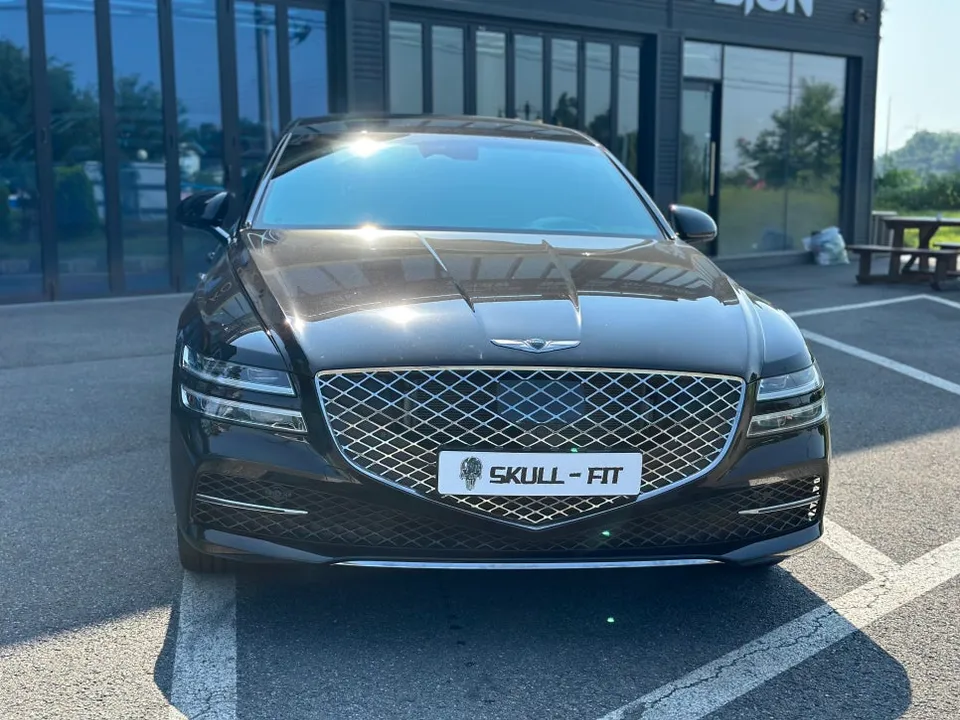 Genesis G80 PPF再施工事例｜韓国での保険修理 施工写真 2-1