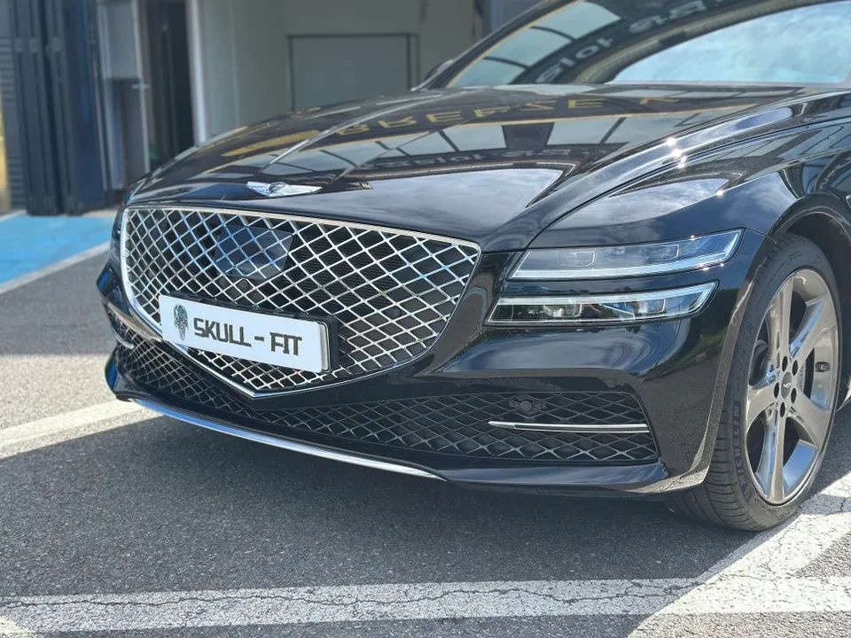 Genesis G80 PPF再施工事例｜韓国での保険修理 施工写真 3-3