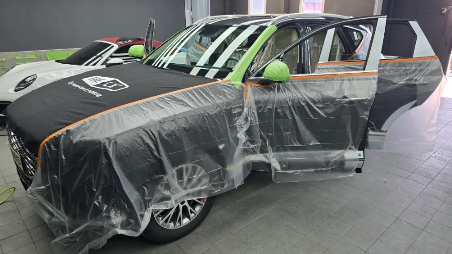 Genesis GV80 new car package installation result