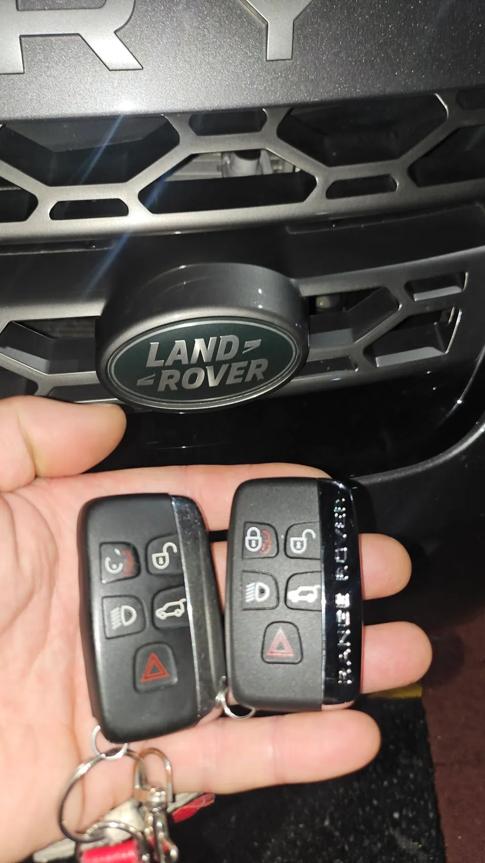 Land Rover Discovery Sport oem options installation result