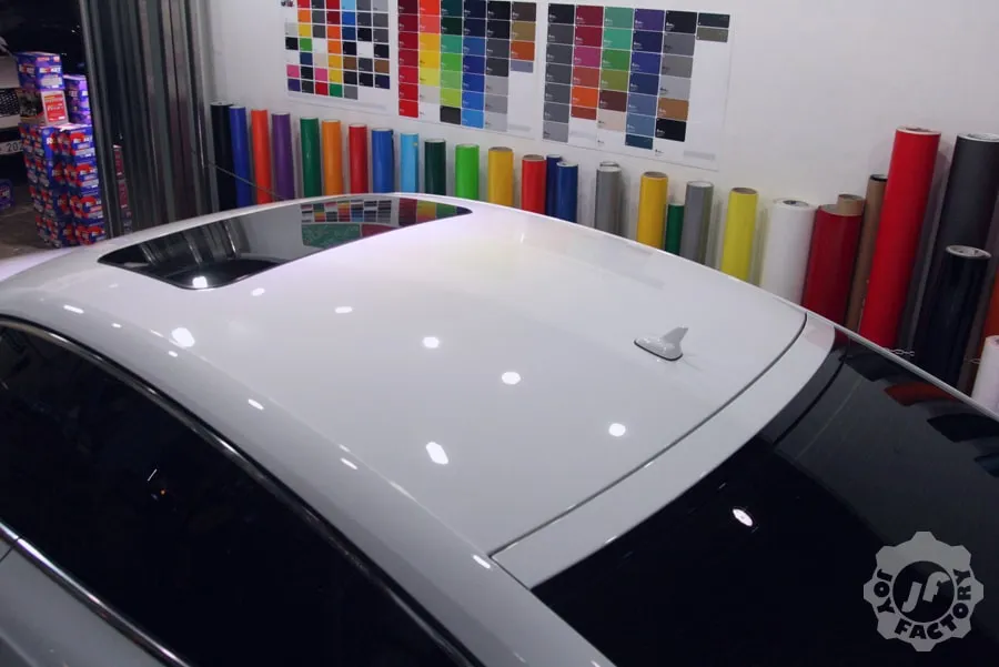 Audiのカーラッピング事例 施工写真 3