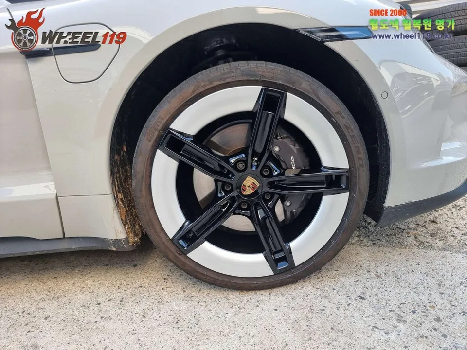 Porsche Taycan wheel repair - Porsche Taycan Wheel Repair Review: Mission E Rim Restoration photo 4
