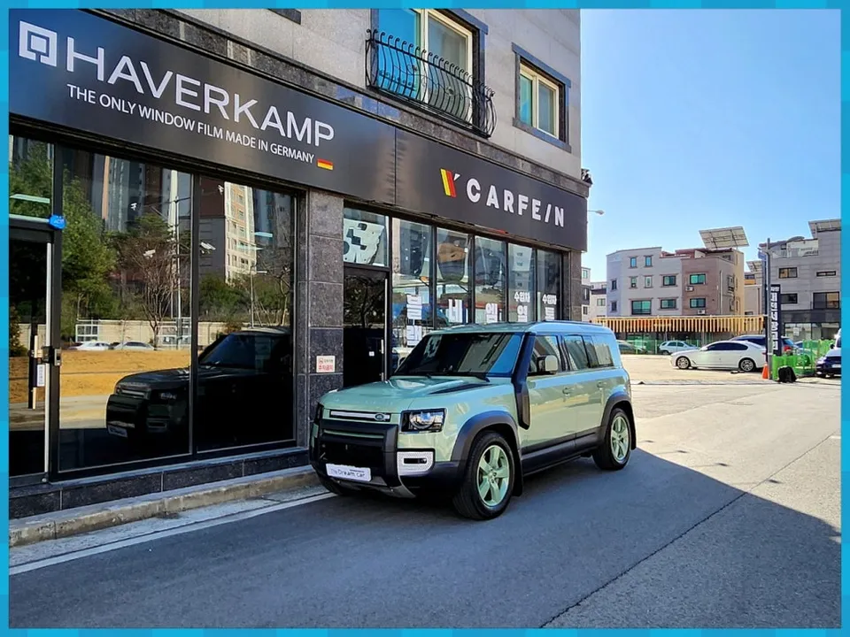 Land Rover 디펜더 interior customization installation result