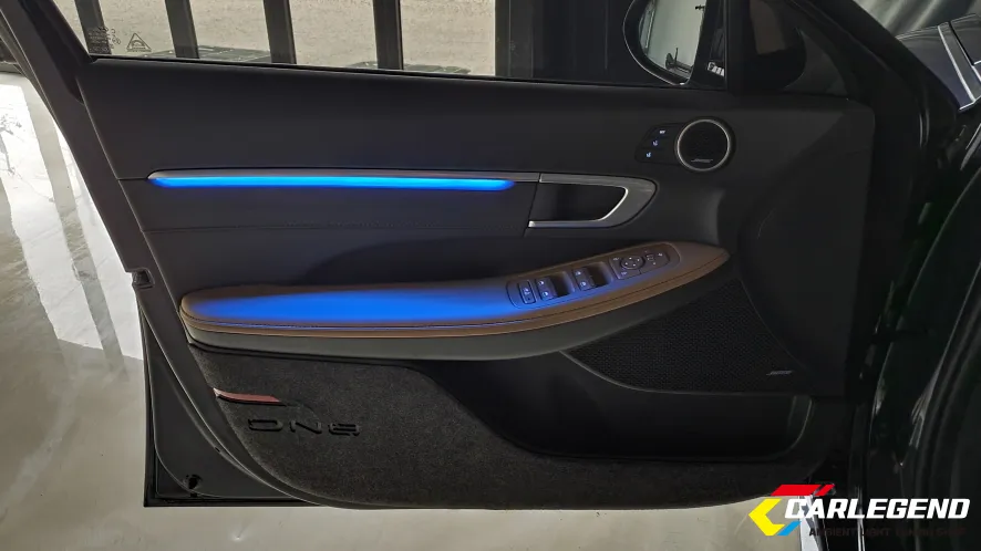 Hyundai Sonata DN8 ambient lighting - Hyundai Sonata Ambient Lighting Upgrade: Brighter Interior LEDs photo 5