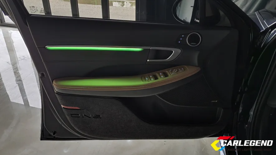 Hyundai Sonata DN8 ambient lighting - Hyundai Sonata Ambient Lighting Upgrade: Brighter Interior LEDs photo 6