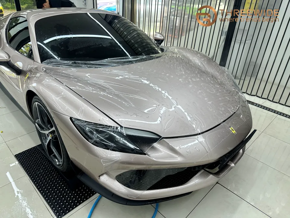 Ferrari 296 GTS PPF施工事例|費用目安・仕上がり 施工写真 1-3