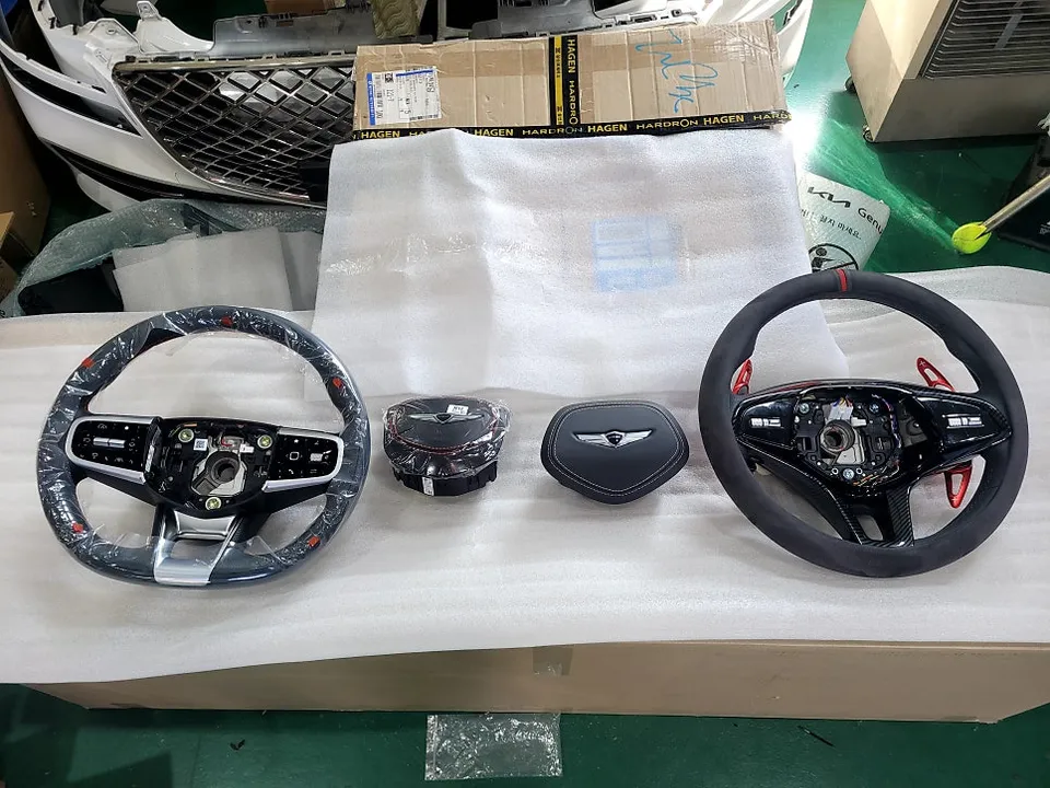Genesis G80 other - Genesis G80 Steering Wheel Upgrade Review — Enhanced Grip & Style photo 3