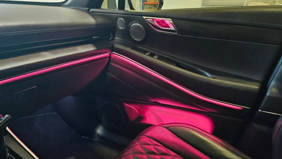 Genesis GV80 ambient lighting - Genesis GV80 Ambient Lighting Upgrade: Enhanced Mood Lighting photo 5