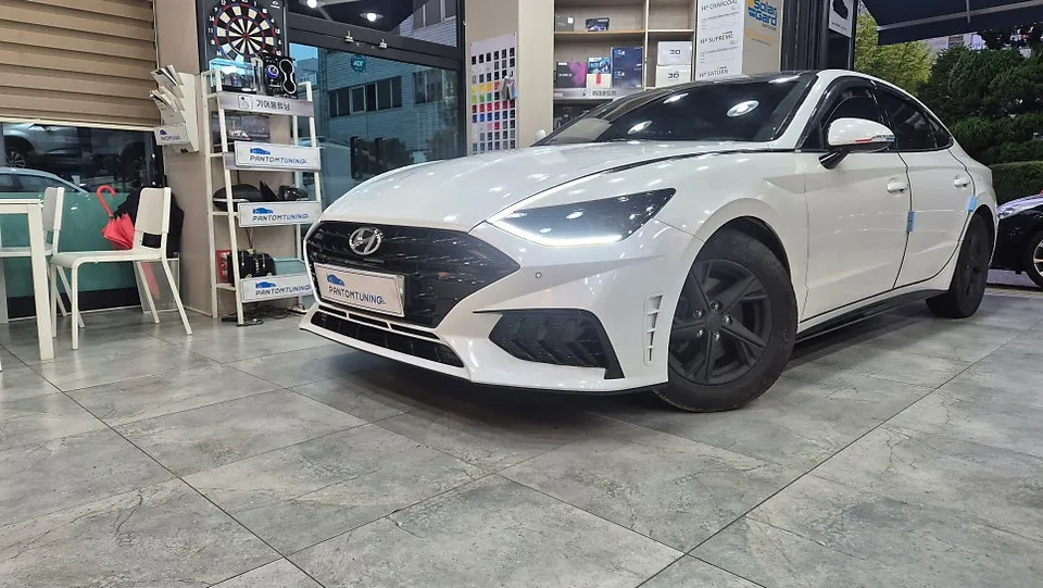 Hyundai Sonata DN8 body kit - Hyundai Sonata DN8 Body Kit Installation Review photo 5