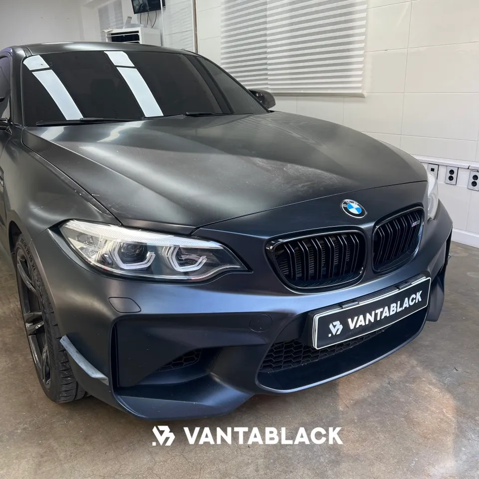 BMW M2 F87 PPF施工事例｜旧フィルム除去と再施工 施工写真 1-2