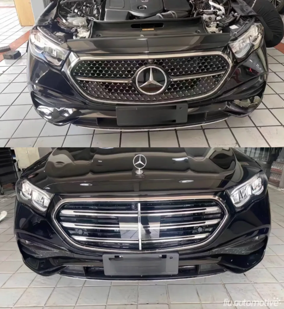 Mercedes-Benz Eクラスのカーラッピング事例|費用目安・仕上がり 施工写真 2-1