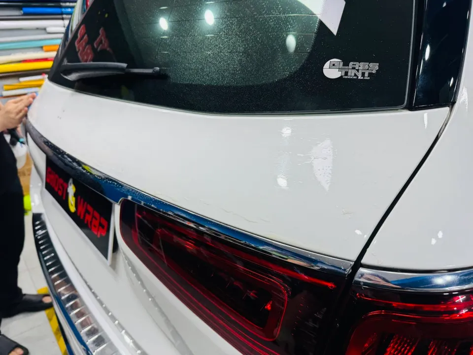 Mercedes-Benz GLS PPF施工事例|デュオトンラッピングとライト保護 施工写真 1-3