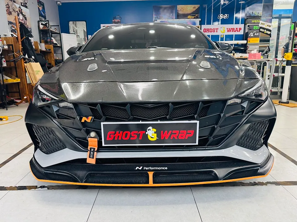 Hyundai Elantra N PPF施工事例｜変色フィルムで個性を演出 施工写真 4-2