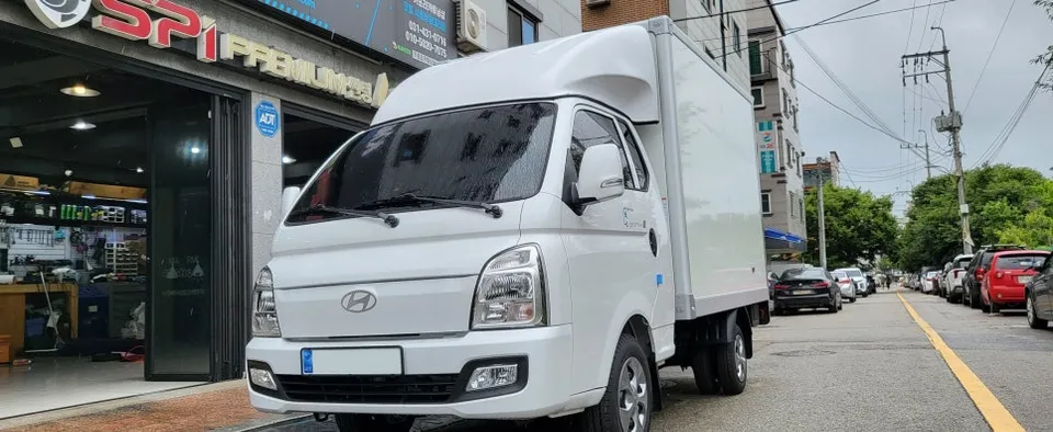 Hyundai Porter 2 PPF施工事例｜費用目安と仕上がり 施工写真 1-1