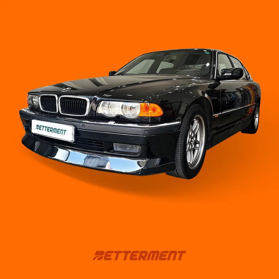 BMW 7 Series vinyl wrap installation result