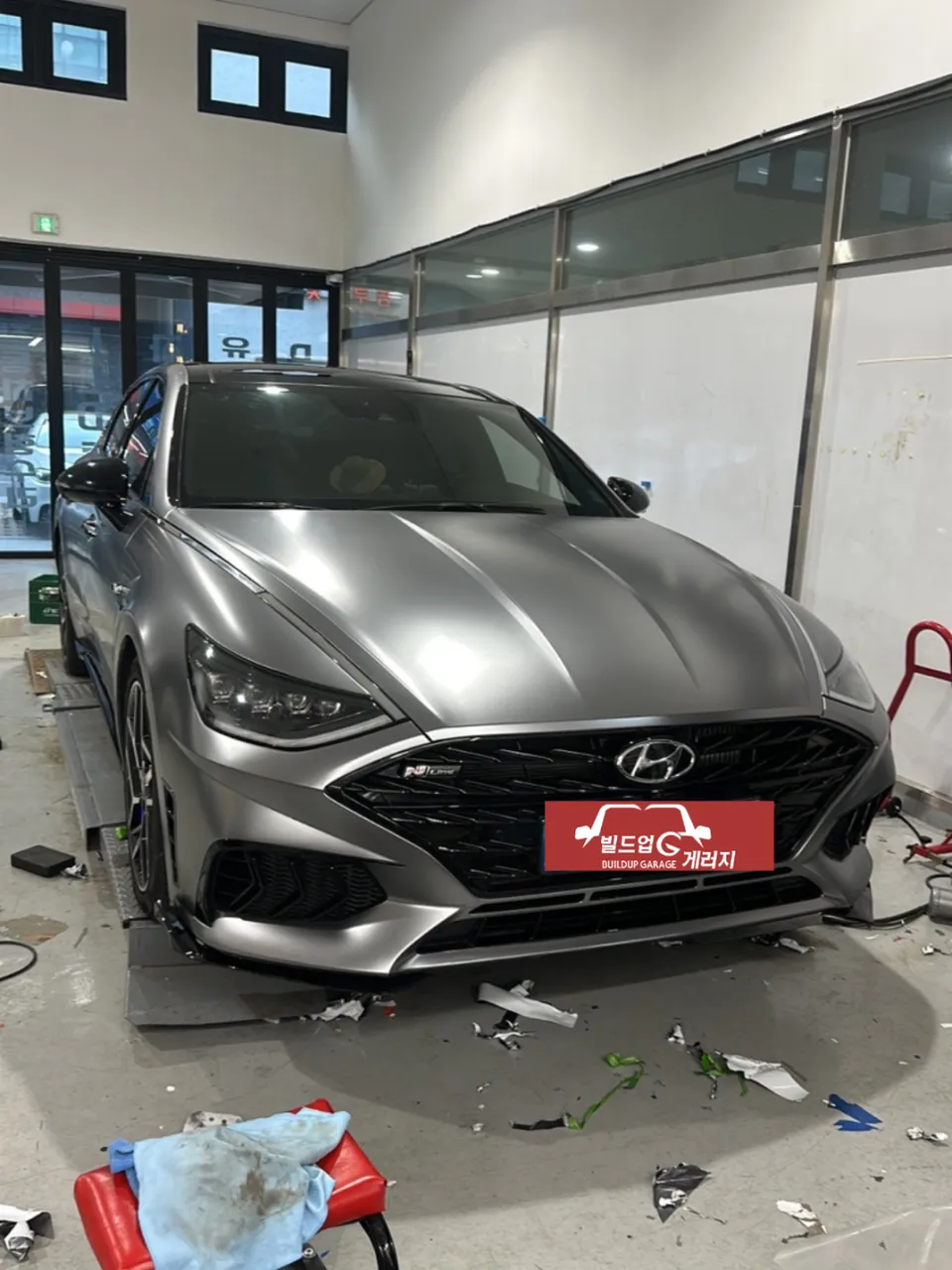 Hyundai Sonataのカーラッピング事例｜費用目安・仕上がり 施工写真 2-2