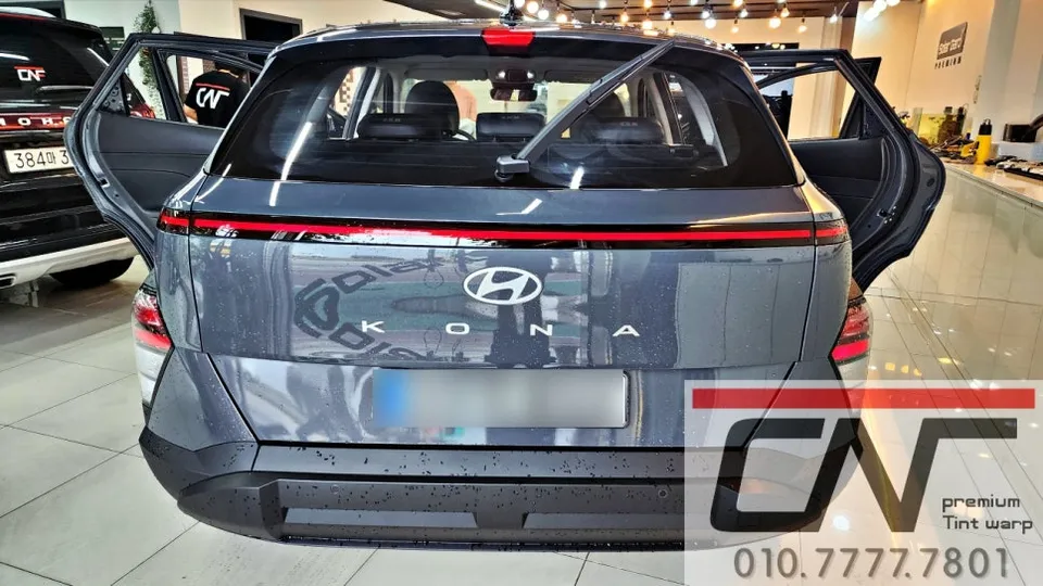 Hyundai Konaのカーフィルム施工事例｜費用目安・仕上がり 施工写真 2-1