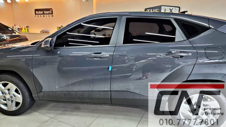 Hyundai Konaのカーフィルム施工事例｜費用目安・仕上がり 施工写真 1-3
