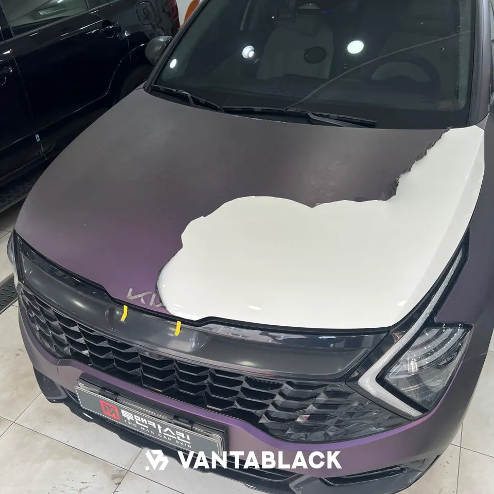 Kia Sportageのカーラッピング事例|費用目安・仕上がり 施工写真 5-1