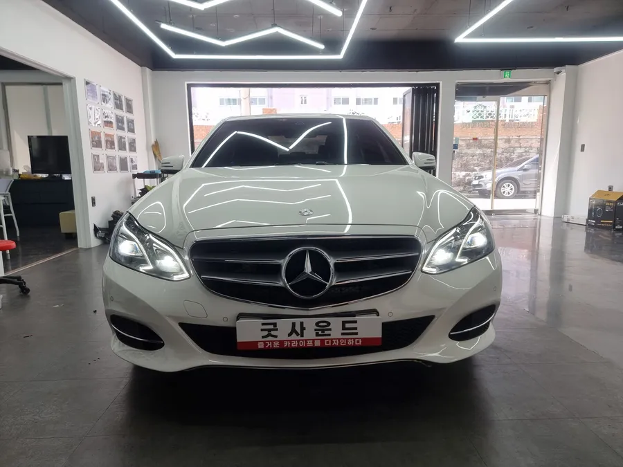 Mercedes-Benz E-Class W212 android head unit installation result