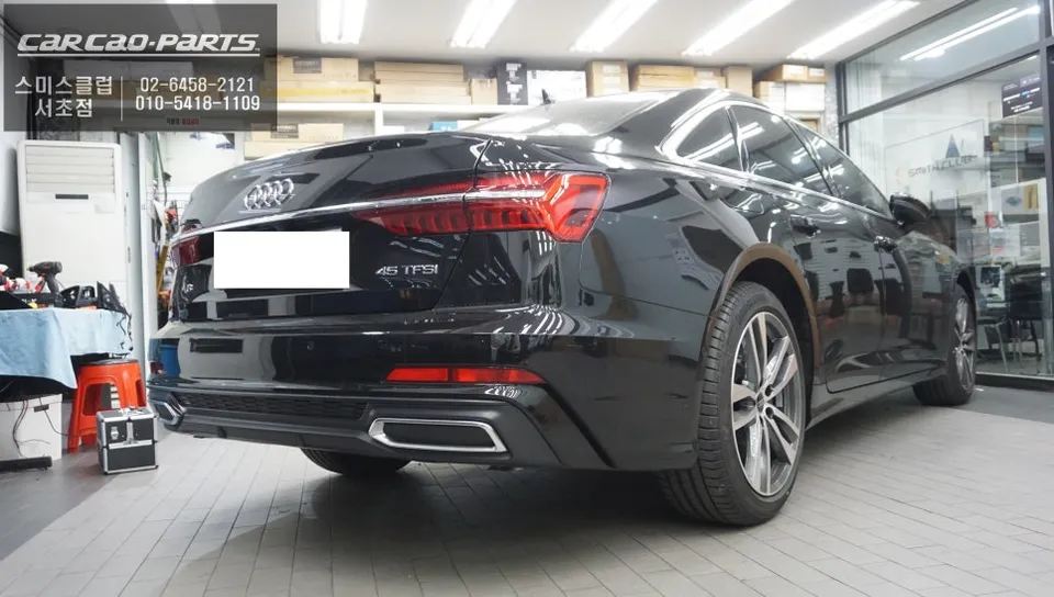 Audi A6 C8 oem options - Audi A6 Ghost Door Installation Review photo 6