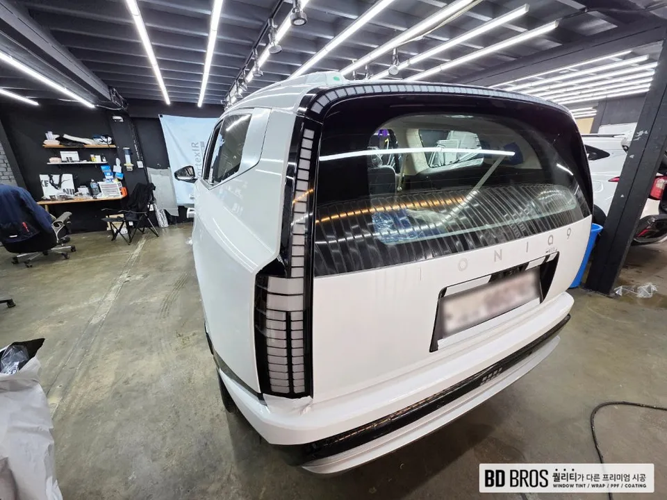 Hyundai IONIQ 9のカーフィルム施工事例｜費用目安・仕上がり 施工写真 3-3