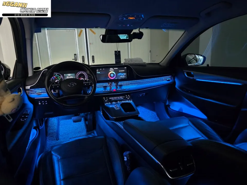 Hyundai Grandeur IG ambient lighting - Hyundai Grandeur IG Ambient Lighting Review: Cost & Results photo 5