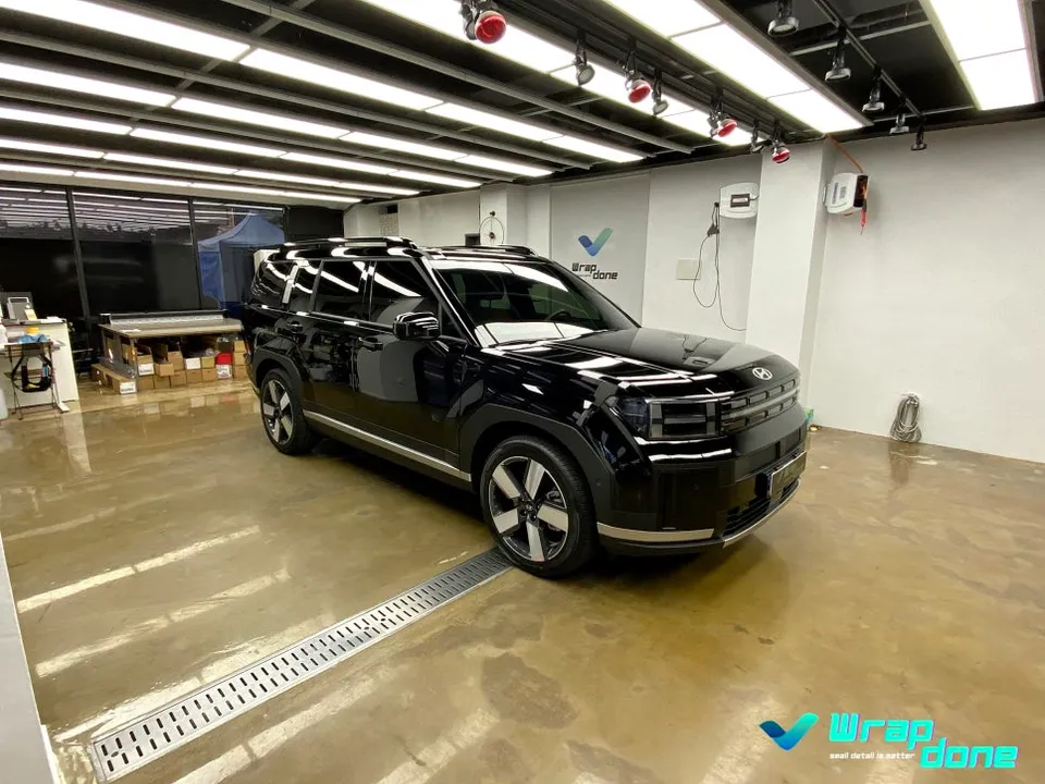Hyundai Santa Fe MX5のカーラッピング事例 写真