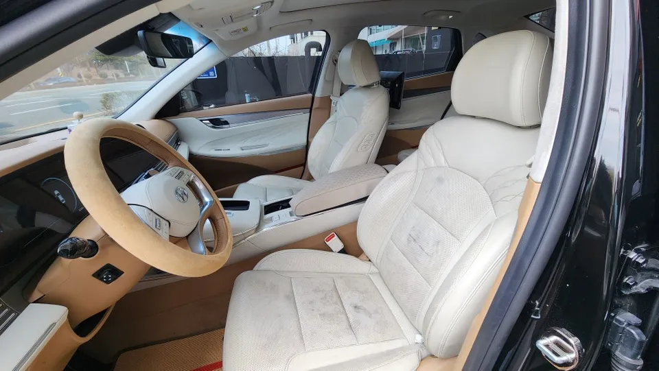 Hyundai Grandeur IG seat ventilation installation result