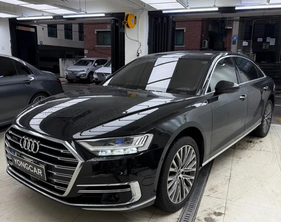 Audi A8のPPF部分施工事例|費用目安と仕上がり 施工写真 2-2