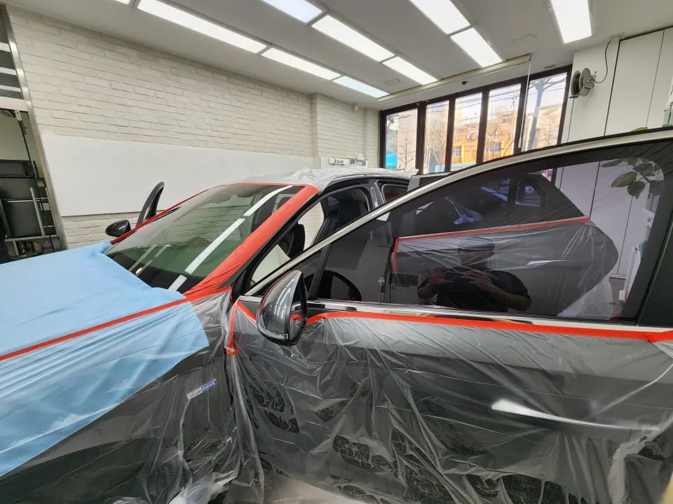 Hyundai SonataのPPF施工事例|費用目安と仕上がり 施工写真 1-3