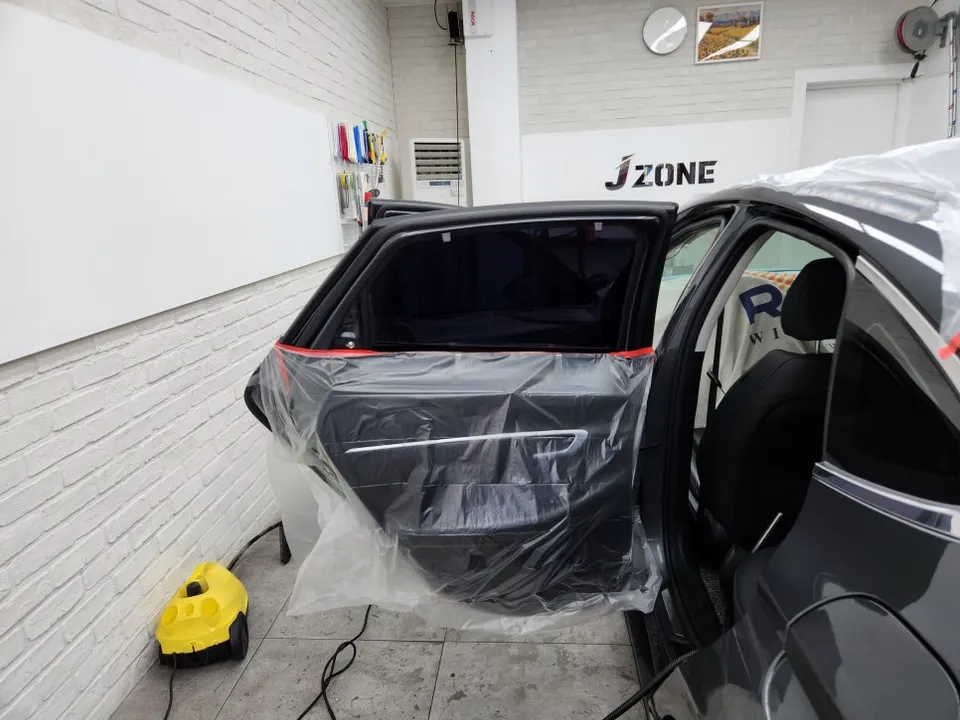 Hyundai SonataのPPF施工事例|費用目安と仕上がり 施工写真 2-3
