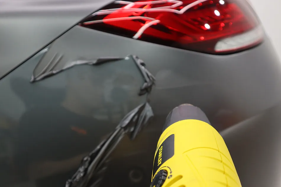 Mercedes-Benz CLS 450 vinyl wrap - Mercedes-Benz CLS 450 Vinyl Wrap Repair Review photo 5