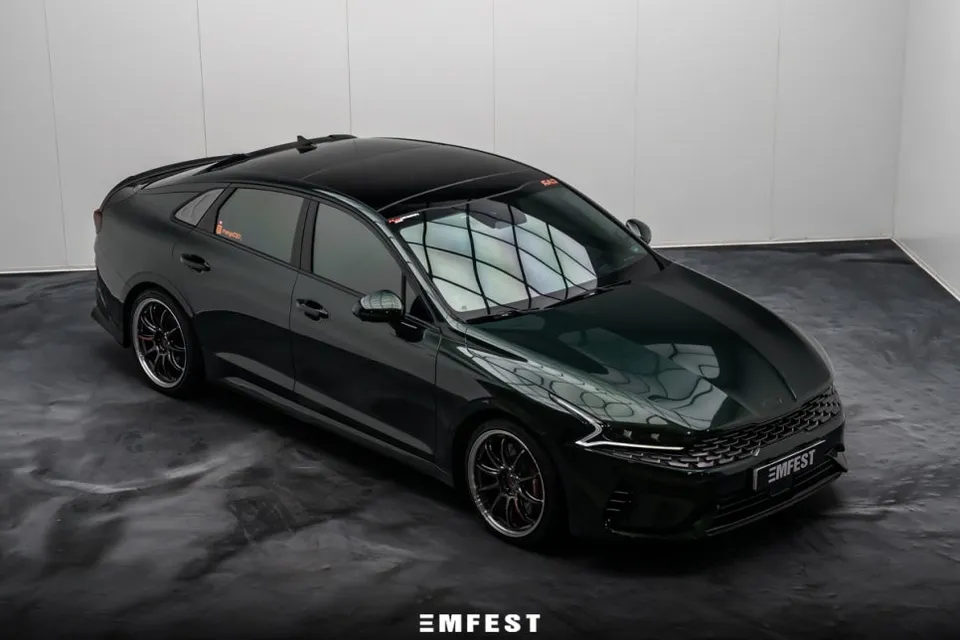 Kia K5 ppf - Kia K5 PPF Review: Midnight Green Transformation photo 4