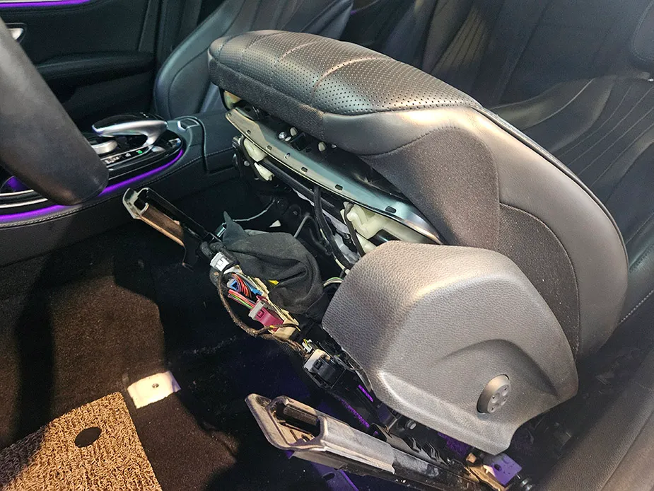 Mercedes-Benz E-Class W213 seat ventilation - Mercedes-Benz E-Class W213 Seat Climate Upgrade Review photo 4