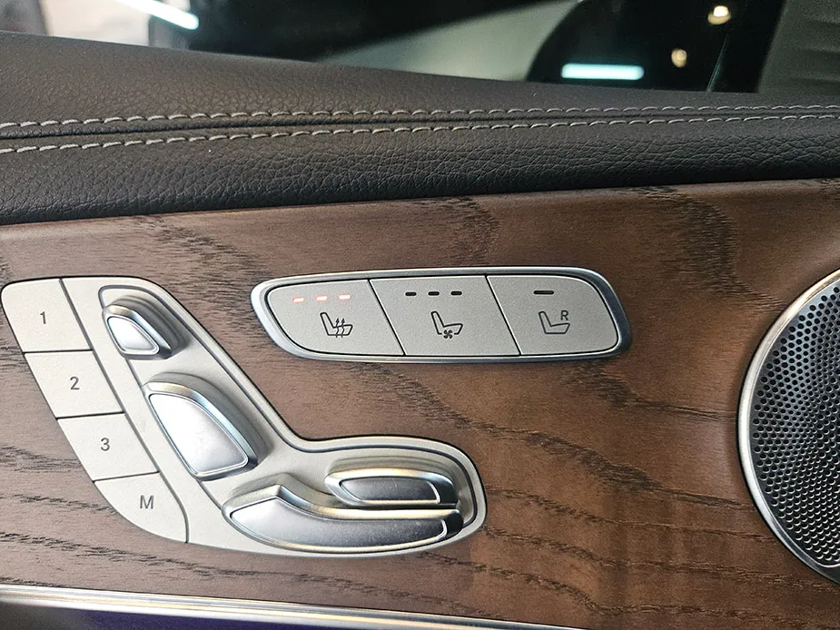 Mercedes-Benz E-Class W213 seat ventilation - Mercedes-Benz E-Class W213 Seat Climate Upgrade Review photo 5