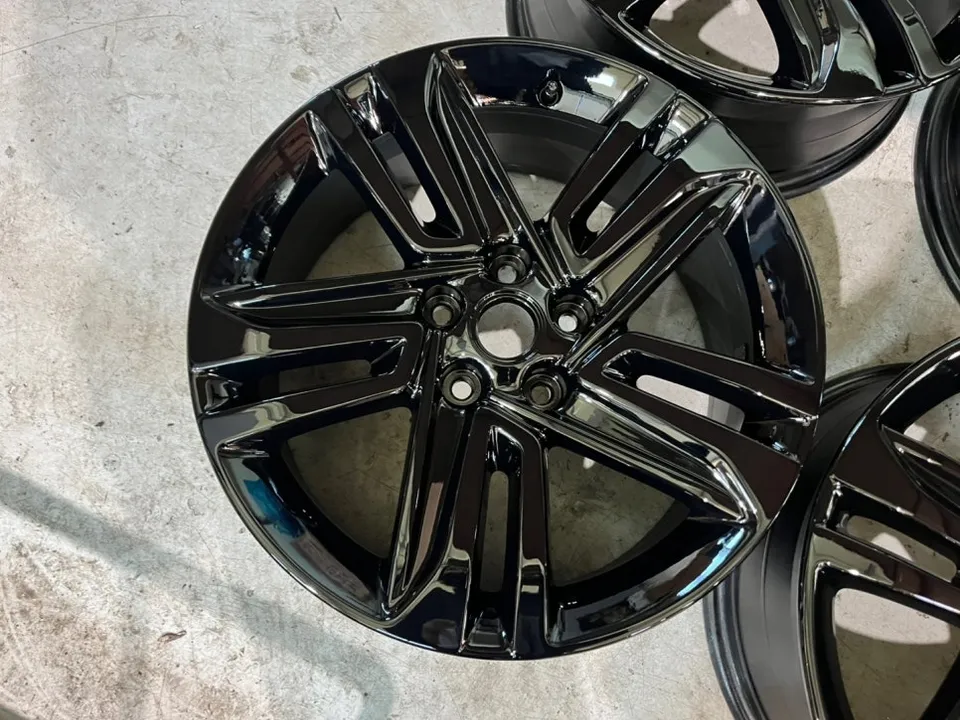 Chevrolet Trax Crossover Wheel Repair Review — Restored Black Whe